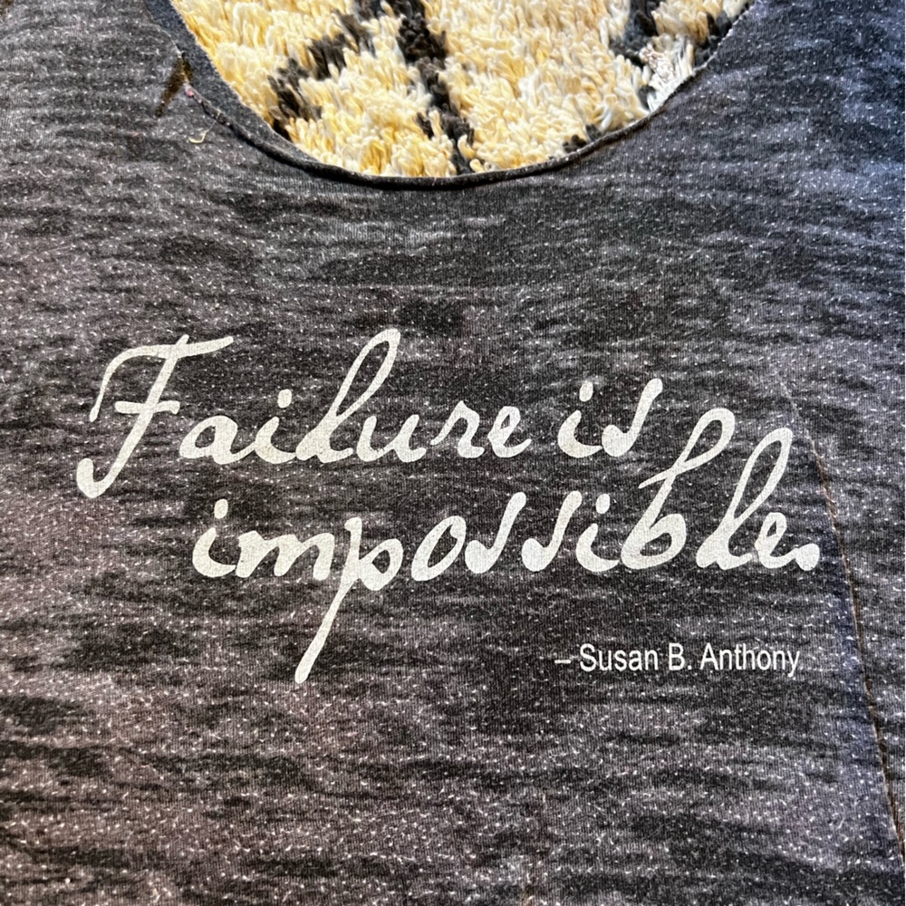 Karen Zambos Failure Is Impossible Tank Size L